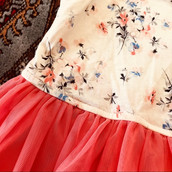 (2) GAP Tulle Ballerina Dresses Floral Spring - Picture 3 of 6